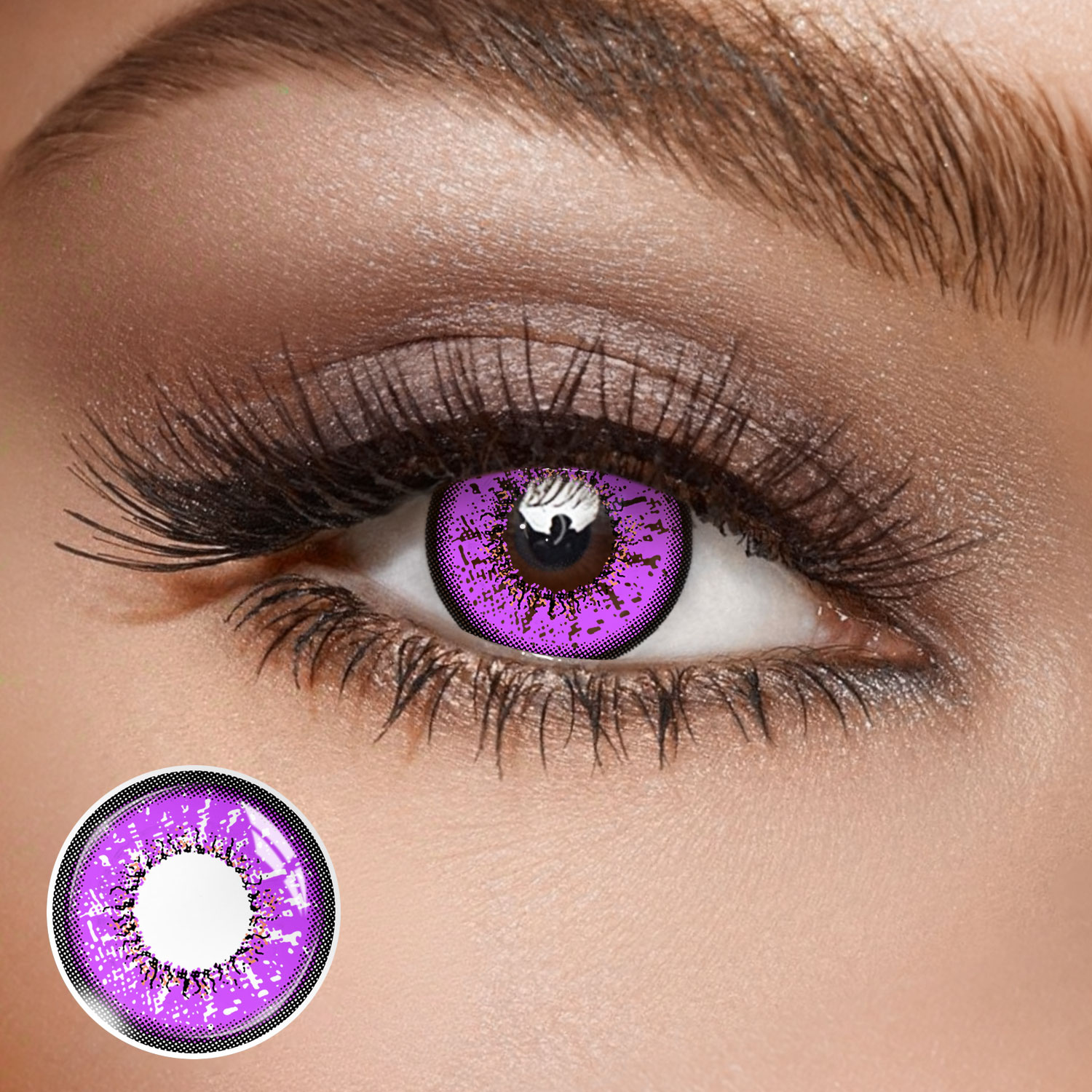 Kivie Purple - 1 Day, 2 lenses