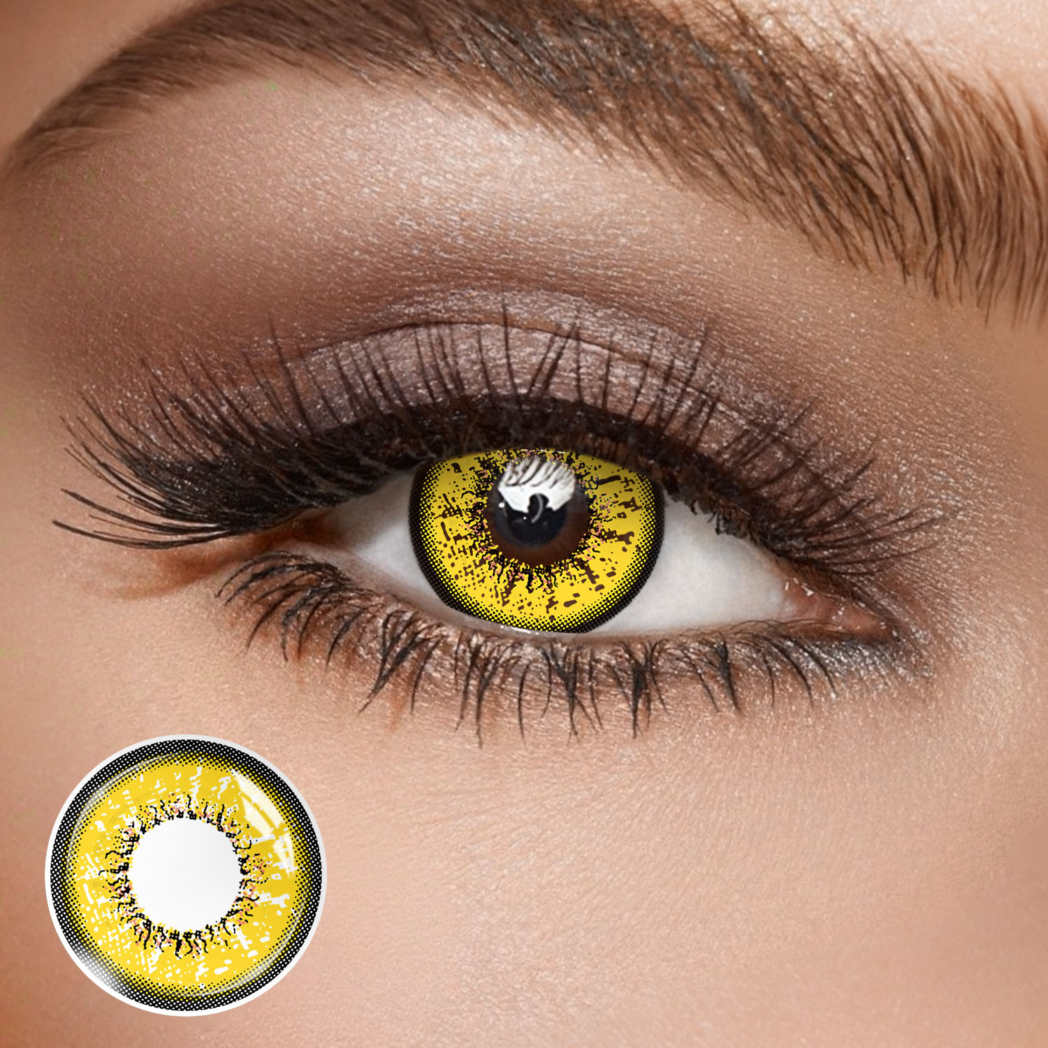 Kivie Yellow - 1 Day, 2 lenses