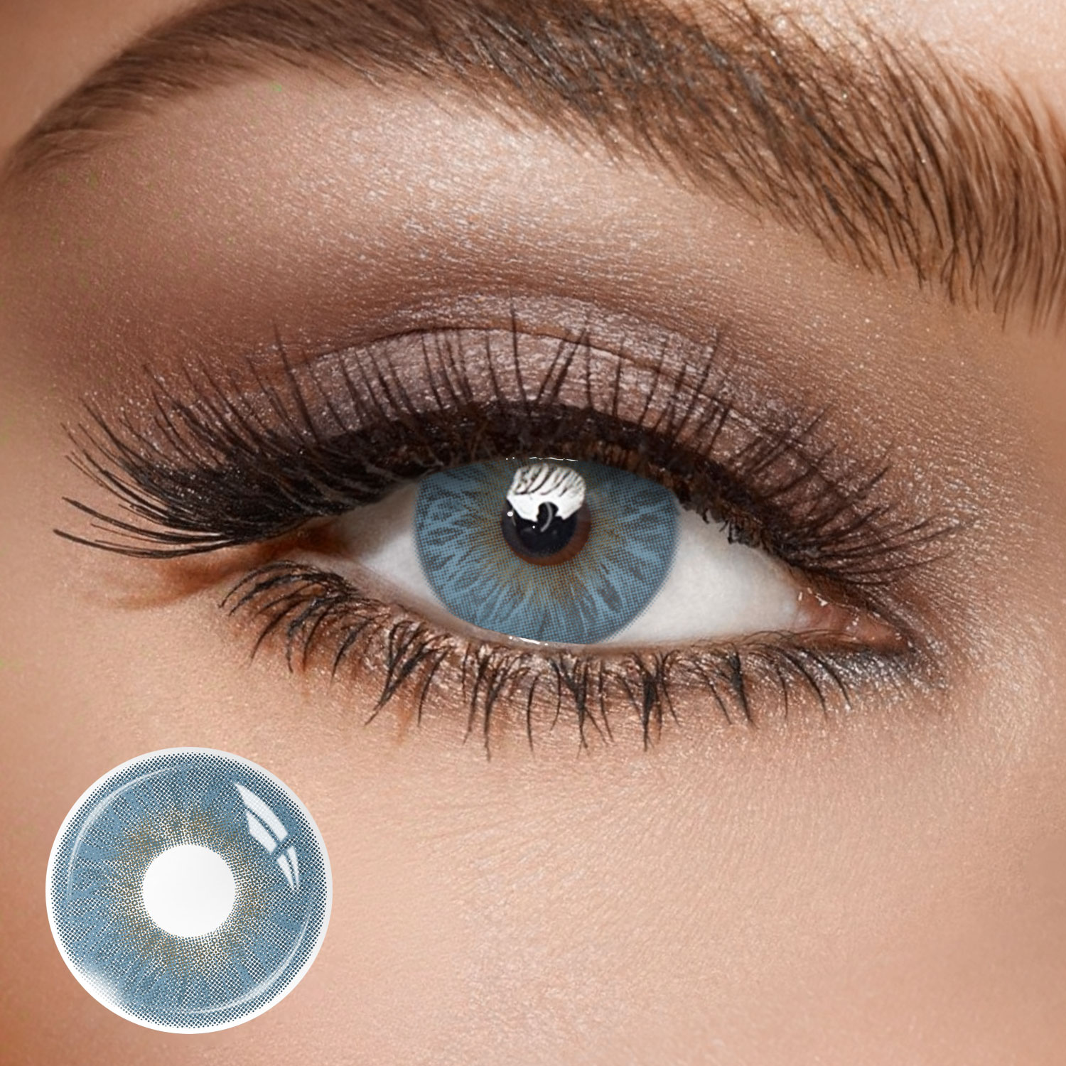 Mystic Hues Blue - 1 Year, 2 lenses