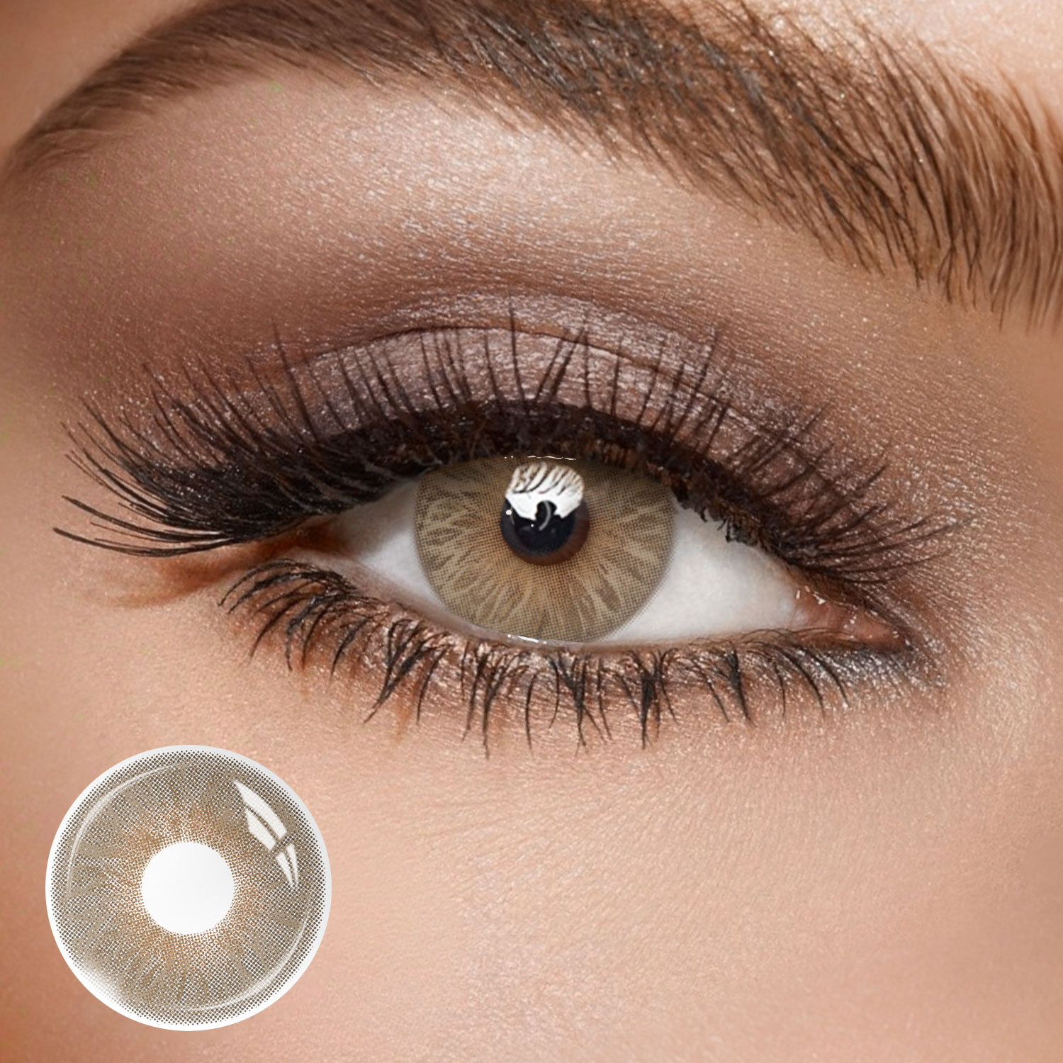 Mystic Hues Brown - 1 Year, 2 lenses