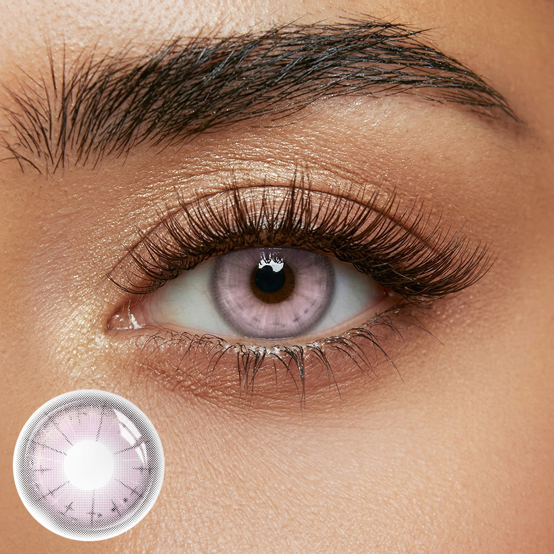 Peacock Pink - 1 Year, 2 lenses