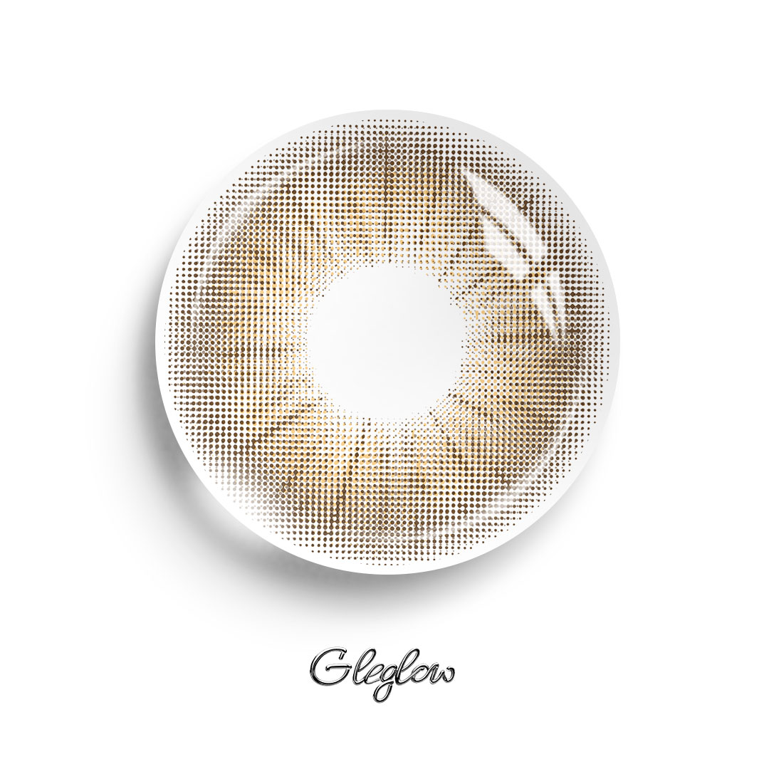 Rome Times Brown - 1 Year, 2 lenses Colored Contacts - Gleglow