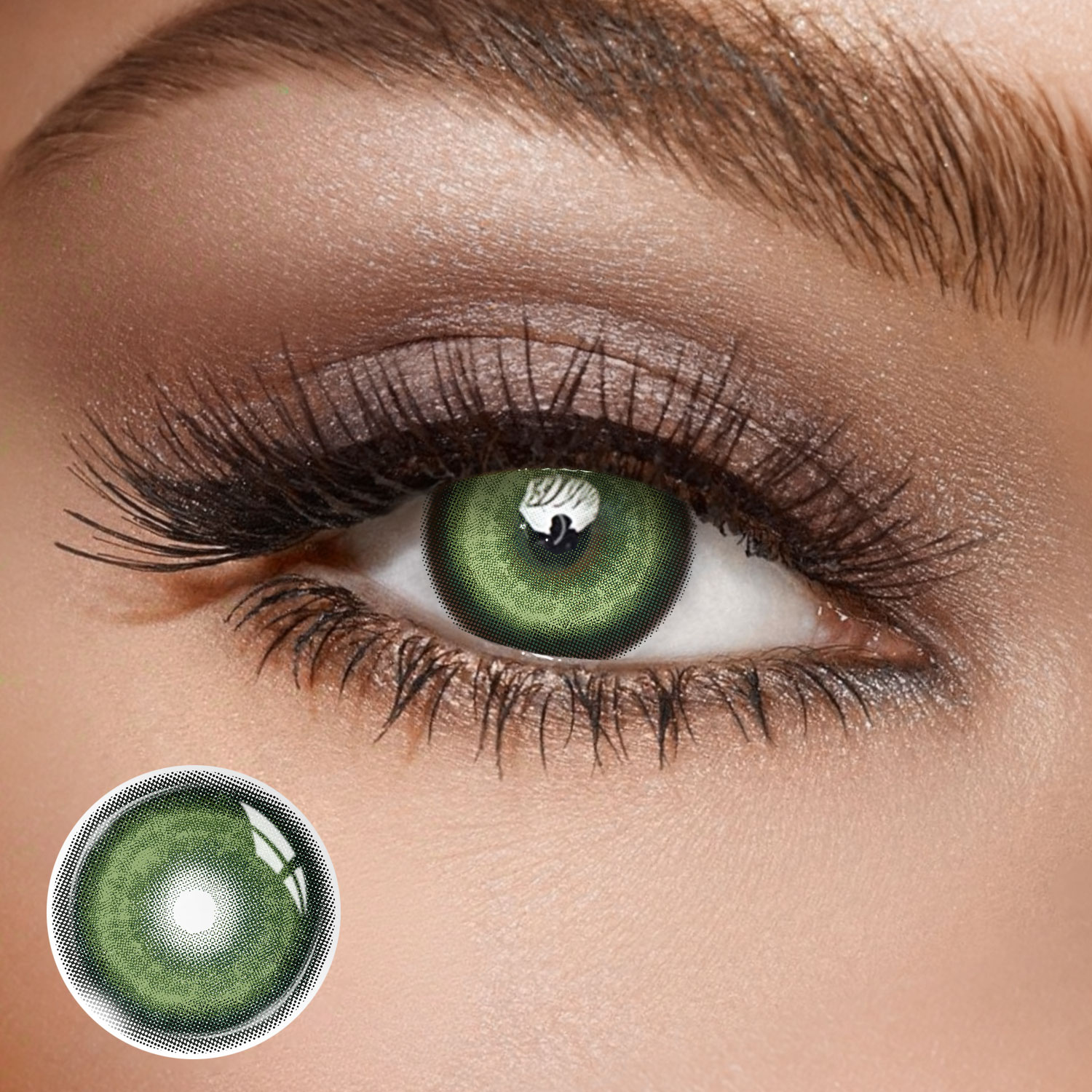 Selene Green - 1 Day, 2 lenses