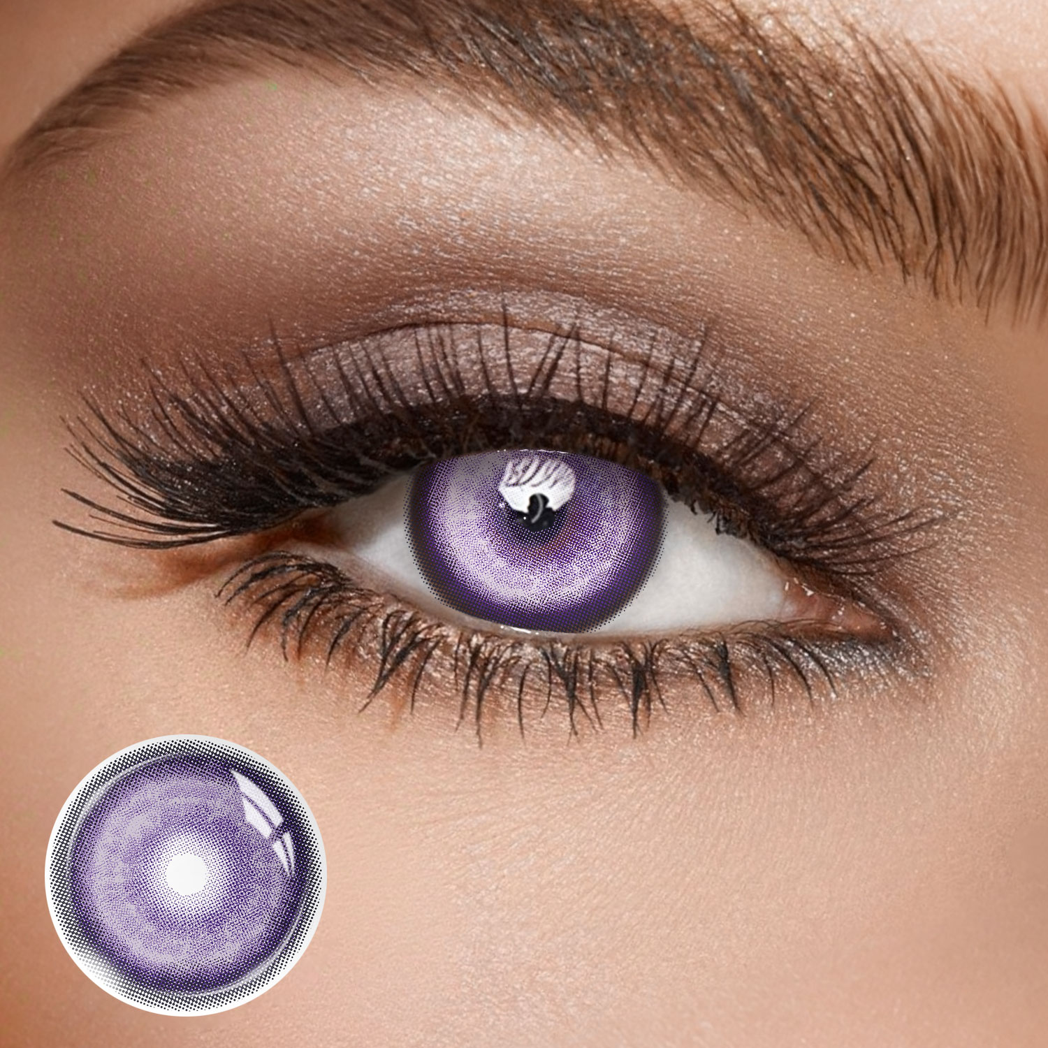 Selene Purple - 1 Day, 2 lenses