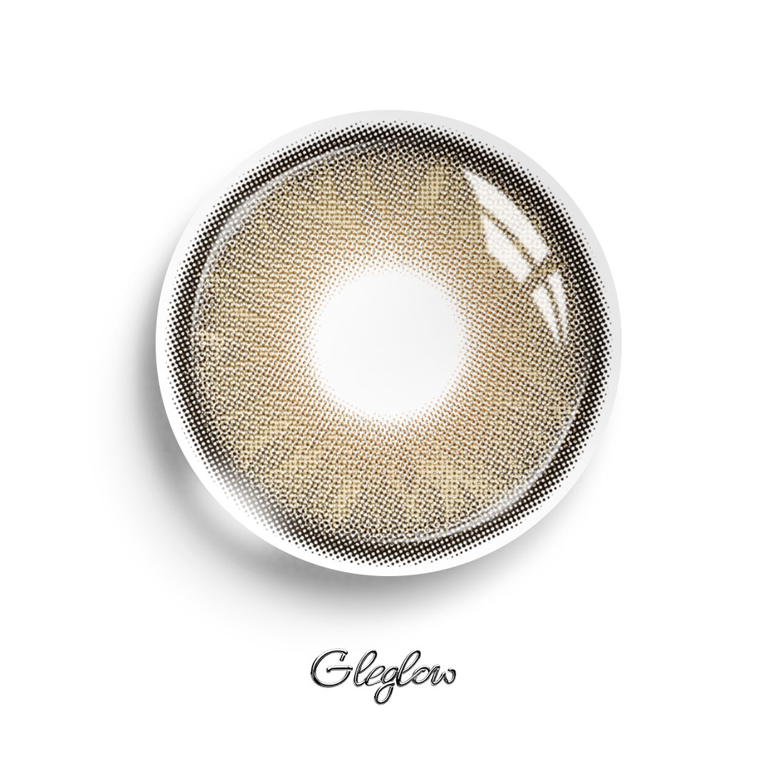 Topaz Verse Brown - 1 Year, 2 lenses Colored Contacts - Gleglow