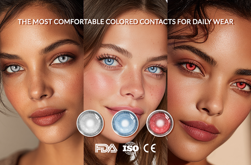 Comfortable Colored Contacts for Daily Wear &ndash; GleGlow&rsquo;s Top Picks
