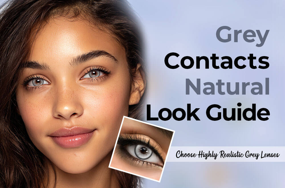 Grey Contacts Natural Look Guide for Realistic Eyes