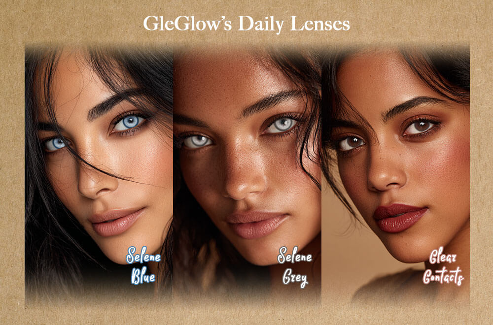 Gleglow Daily Colored Contacts