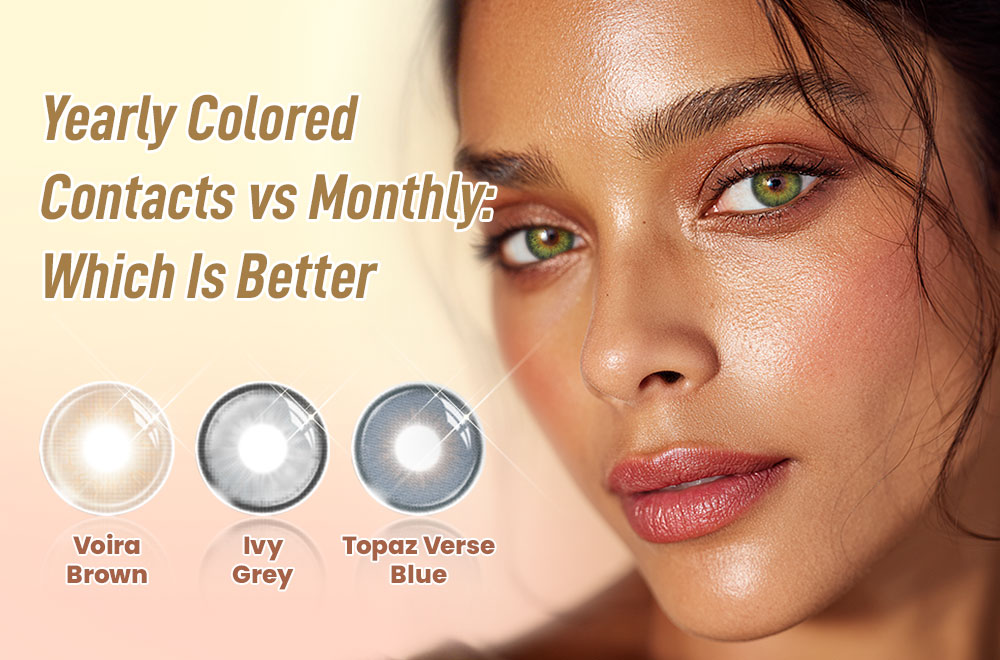 Yearly Colored Contacts vs Monthly
