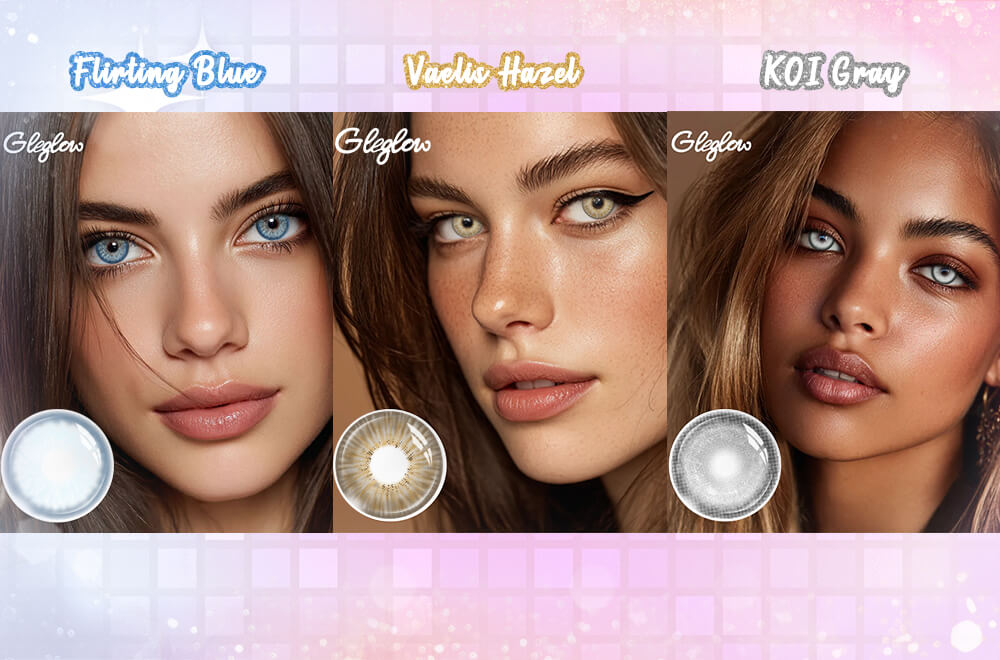 Popular Non-Prescription Colored Lenses from GleGlow: