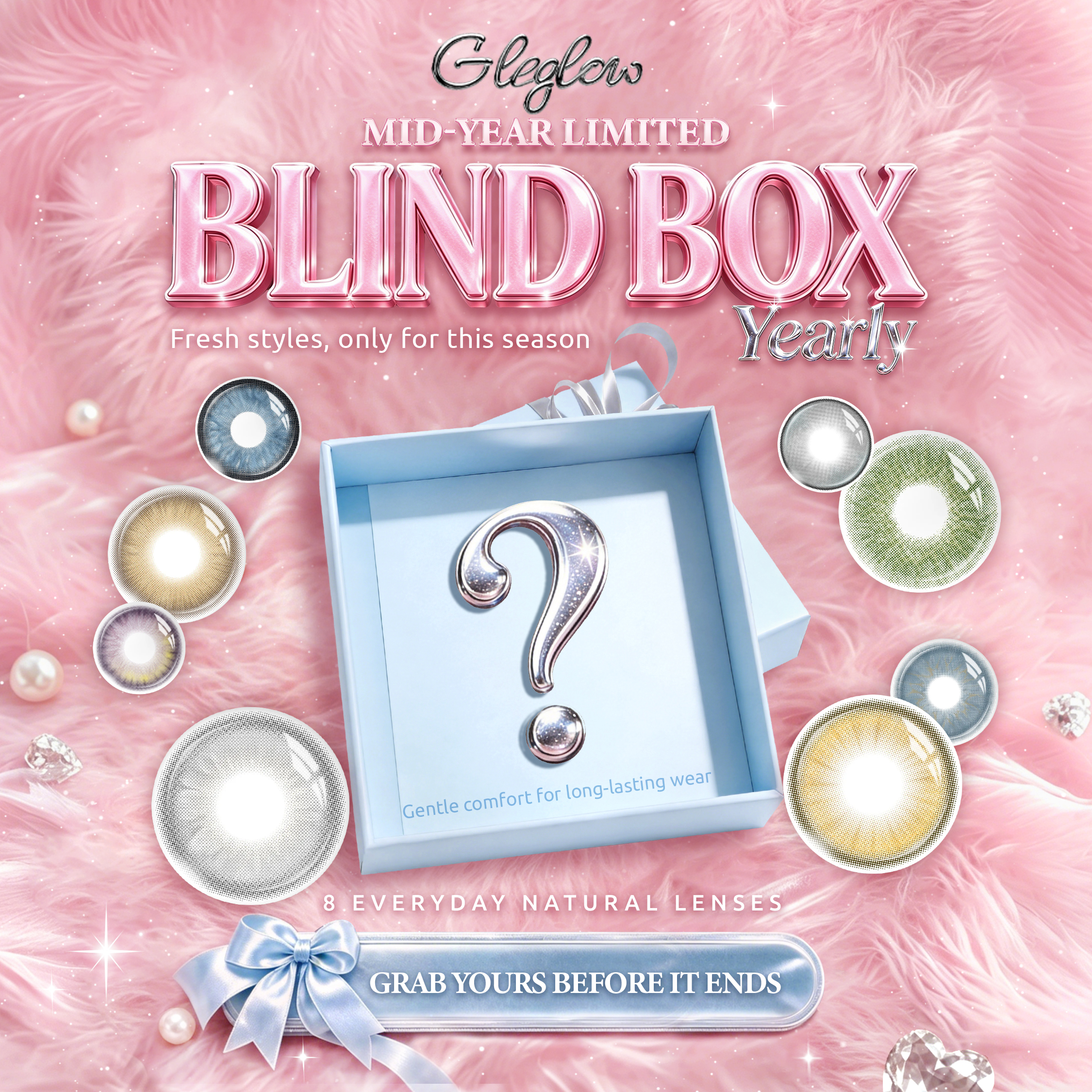 Gleglow Mid-Year Mega Sale Blind Box | 8 Pairs, 1 Year