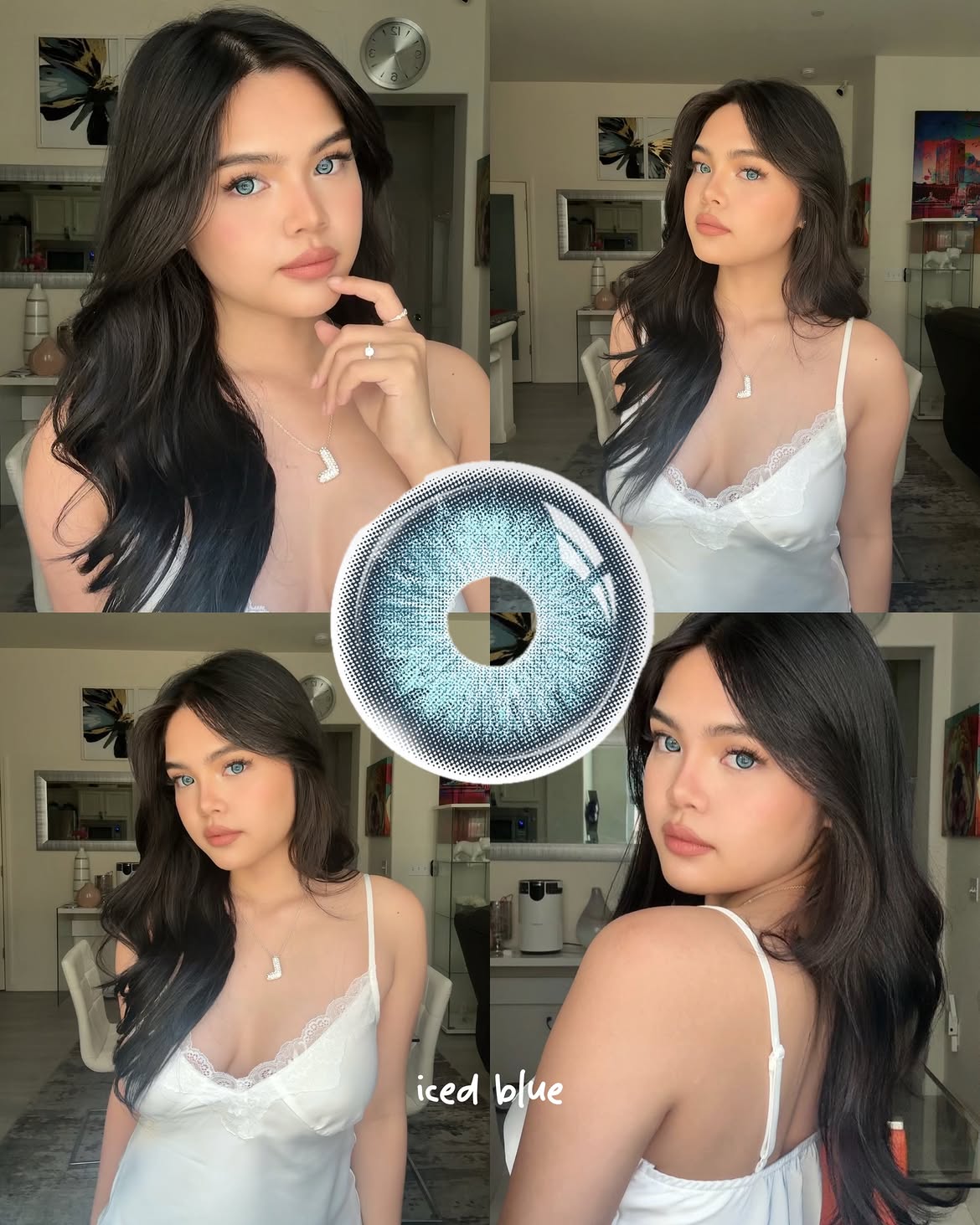 Iced Blue - 1 Year, 2 lenses