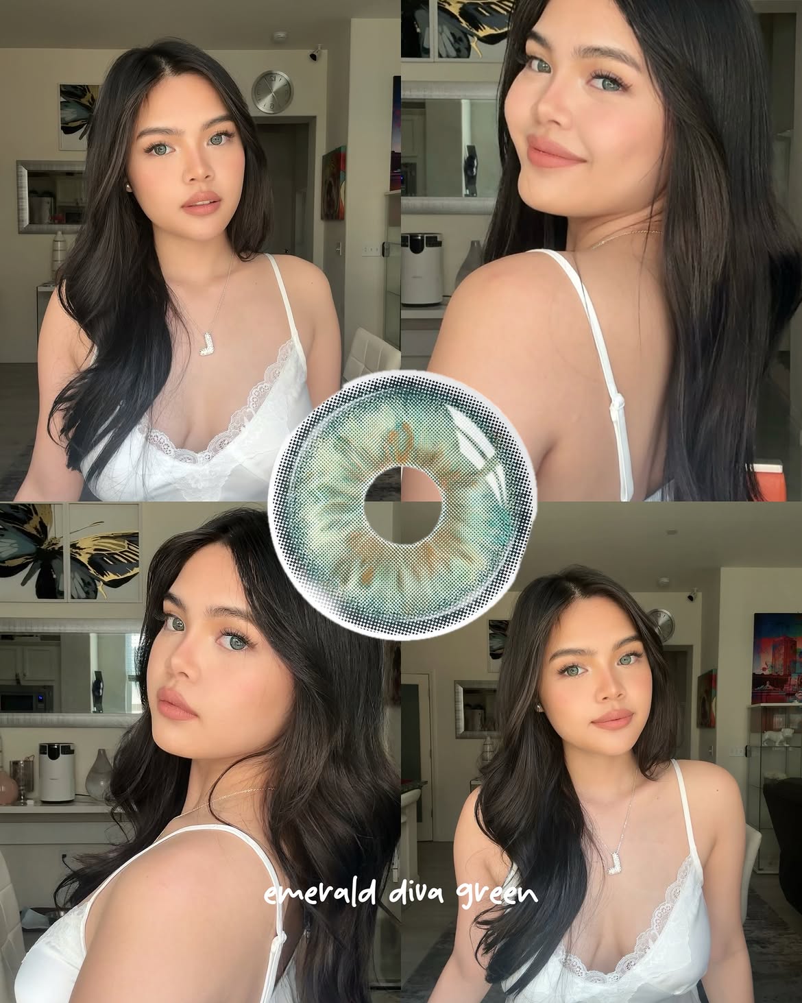 Emerald Diva Green - 1 Year, 2 lenses