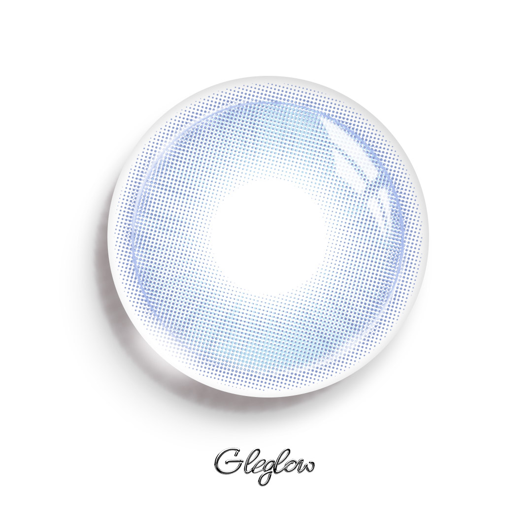 Ocean Blue - 1 Year, 2 lenses Colored Contacts - Gleglow