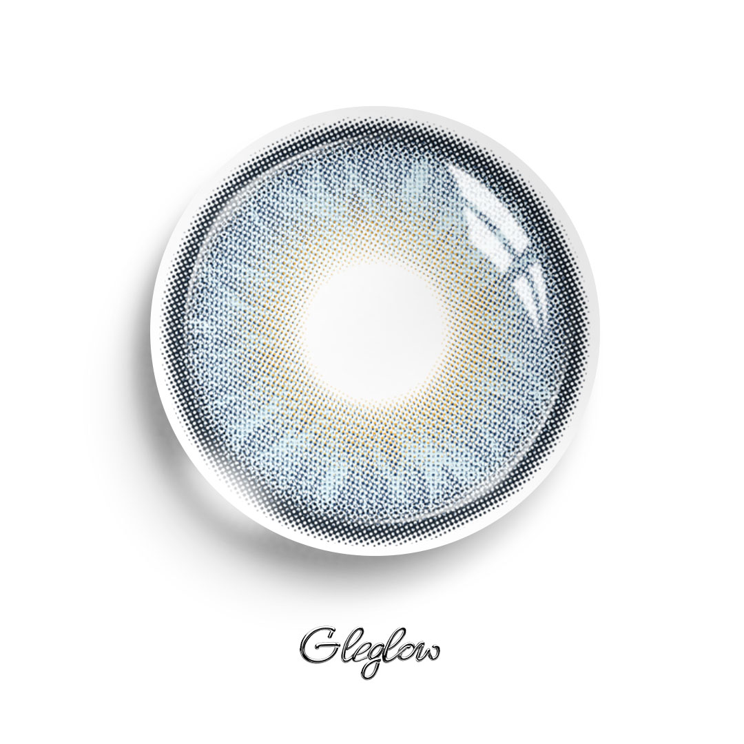 Topaz Verse Blue - 1 Year, 2 lenses Colored Contacts - Gleglow