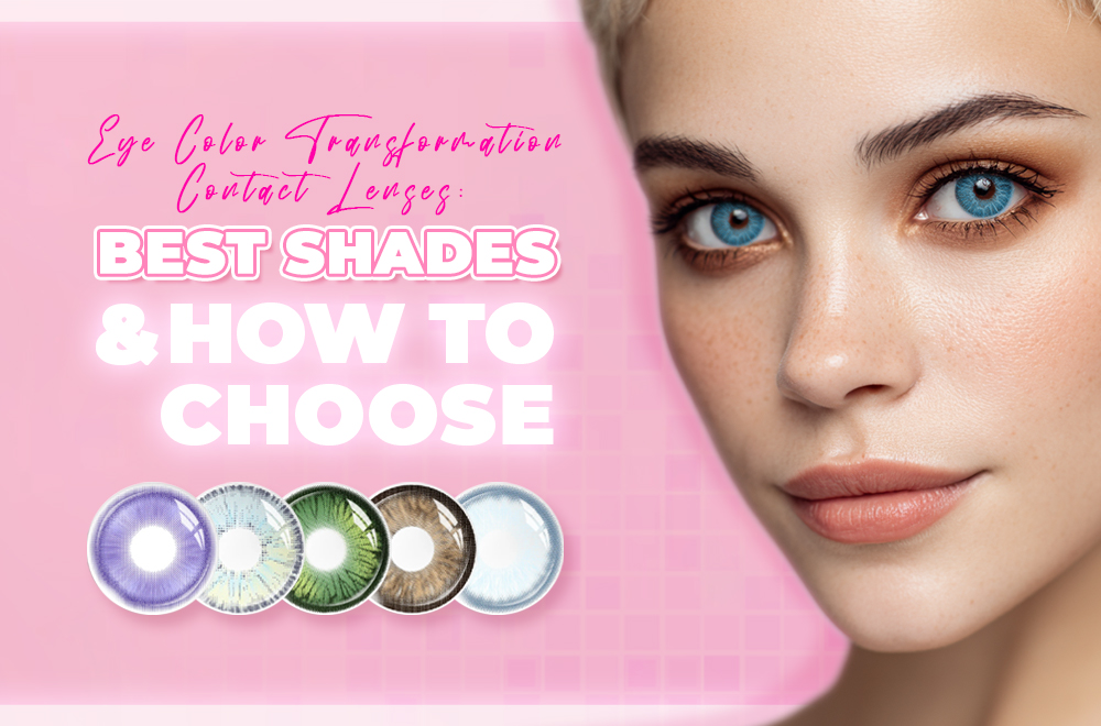 🎨 Eye Color Transformation Contact Lenses