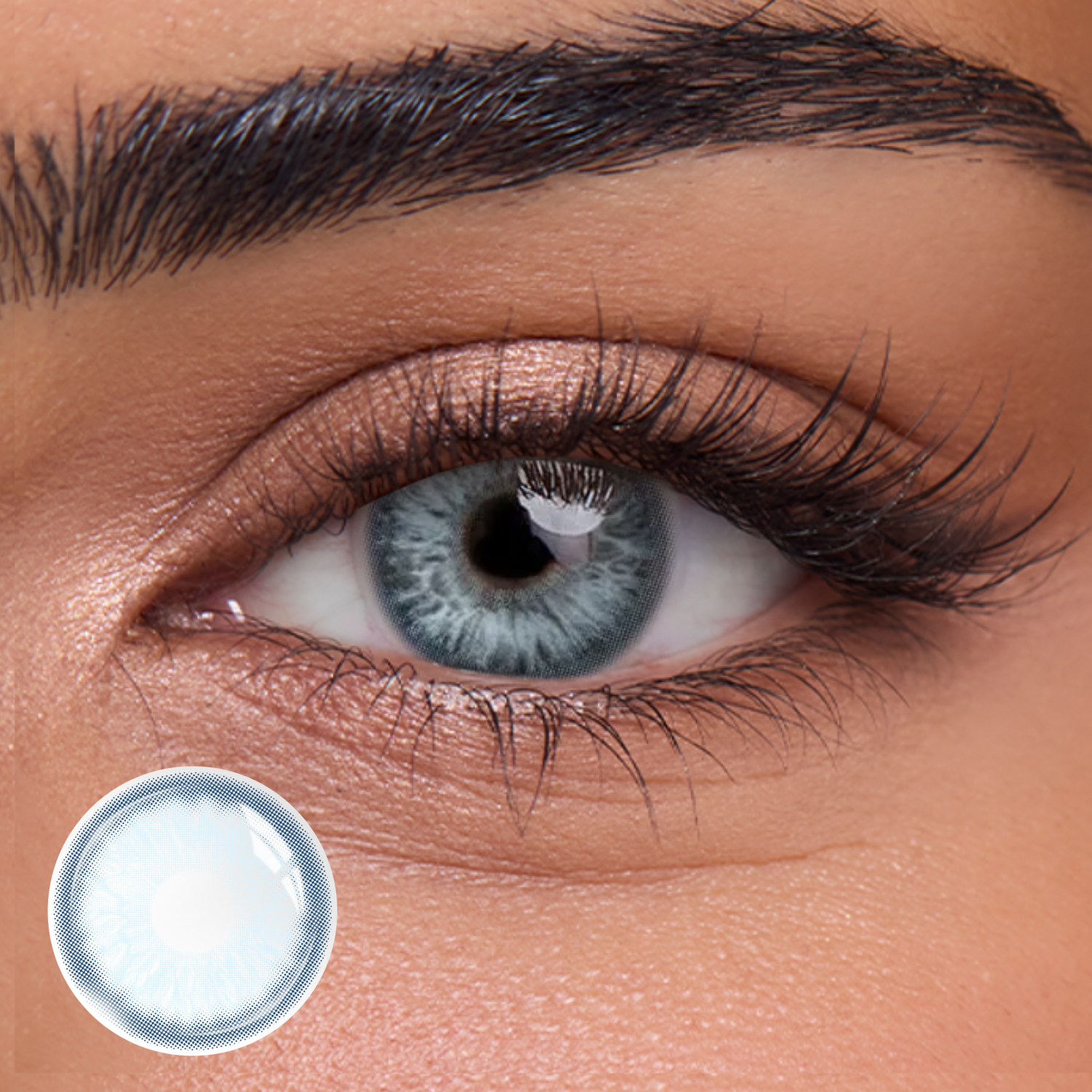 GleGlow Flirting Blue&nbsp;1 Year, 2 lenses