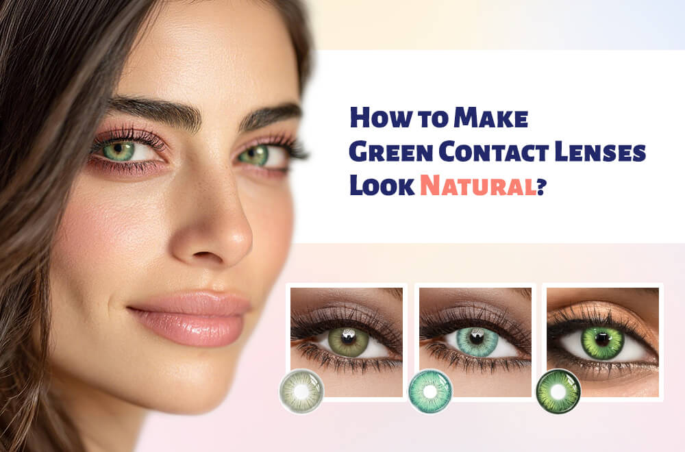 Why Green Colored Contact Lenses Sometimes Look Fake &mdash; And How to Make Them Look Natural