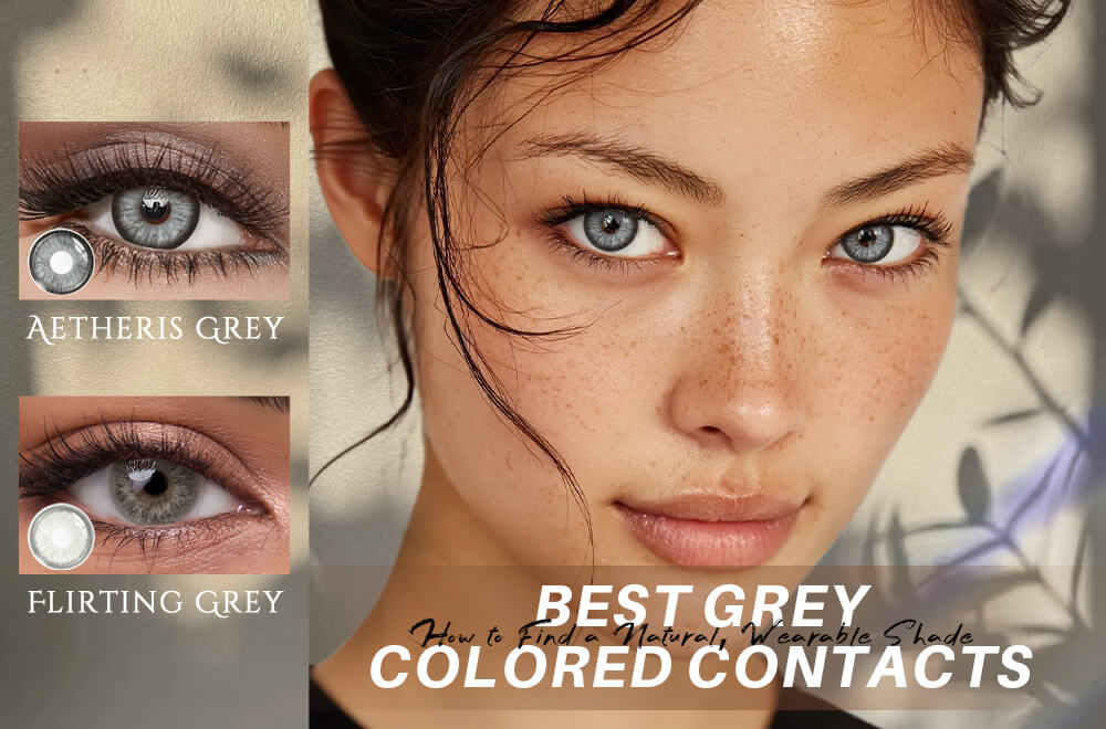 Best Grey Colored Contacts