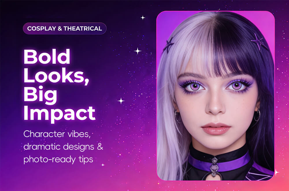 Cosplay & Theatrical Contact Lenses: Safe Costume Eyes