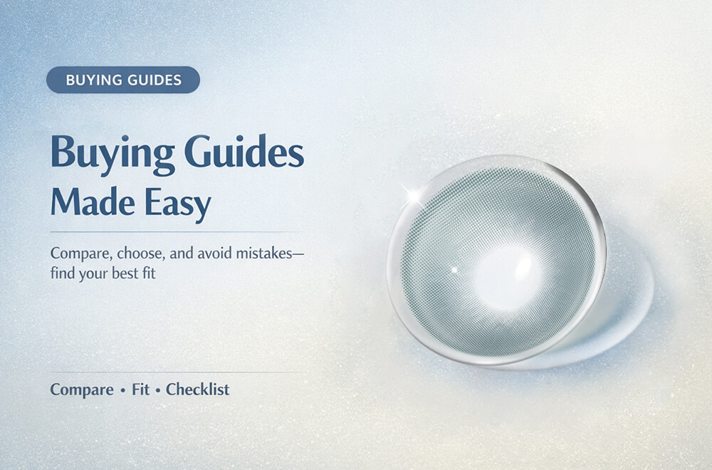 buying guides for colored contacts