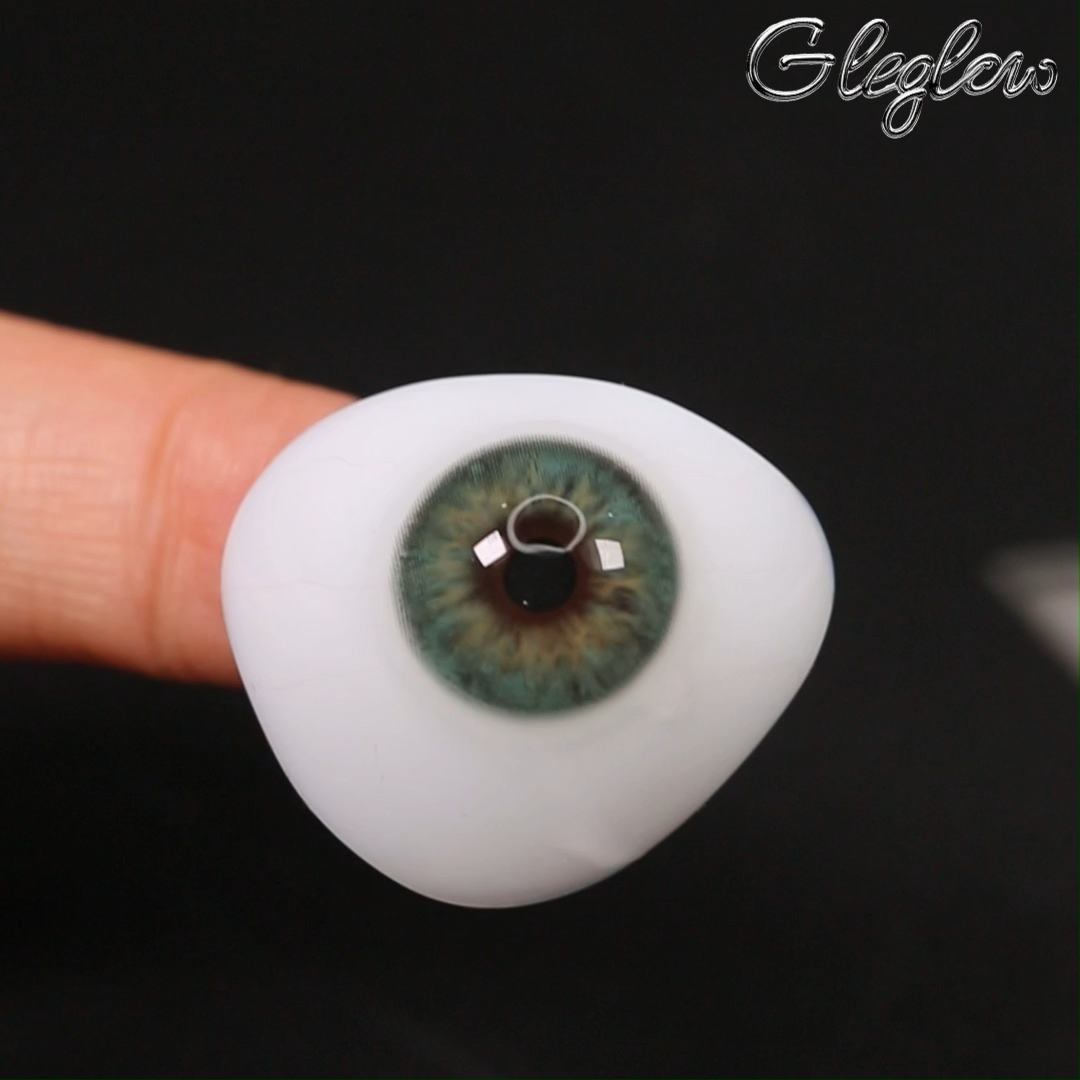 Teardrop Green - 1 Year, 2 lenses