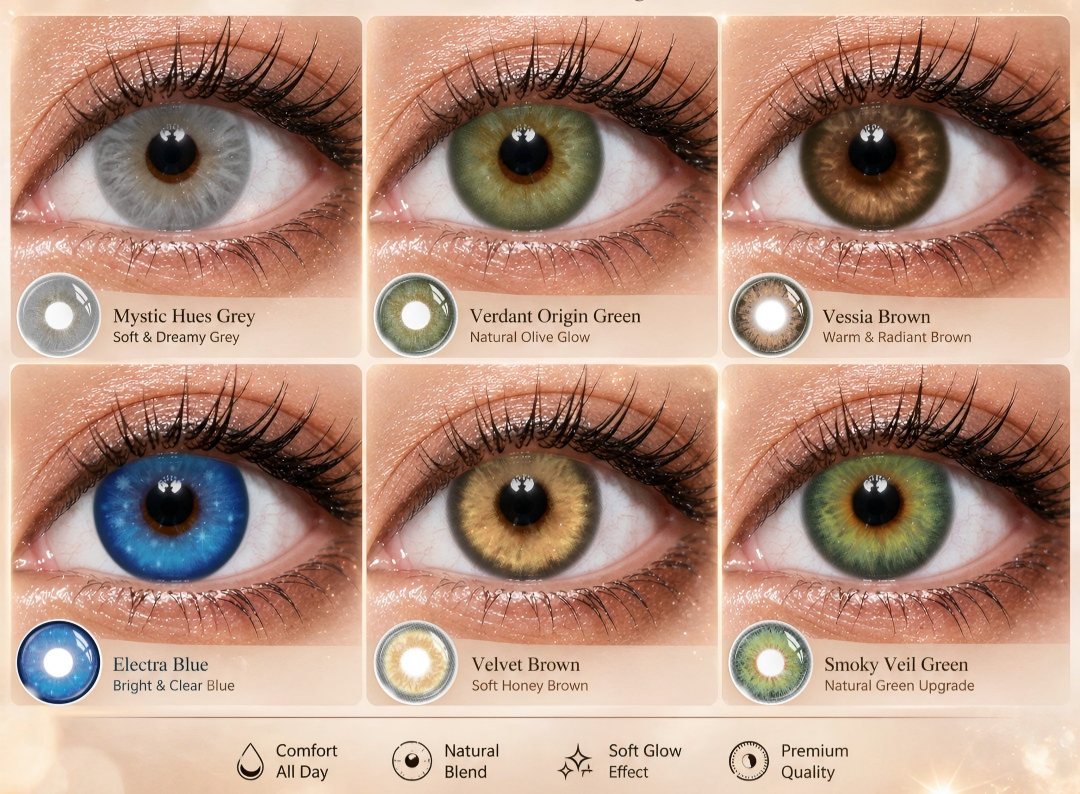 Gleglow Best Colored Contacts for All Day Wear