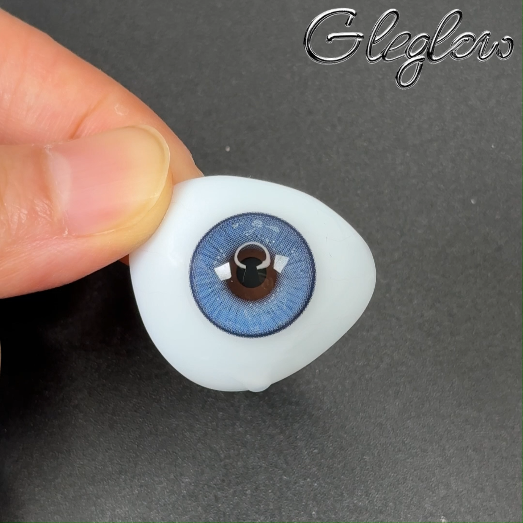Plume Blue - monthly, 2 lenses