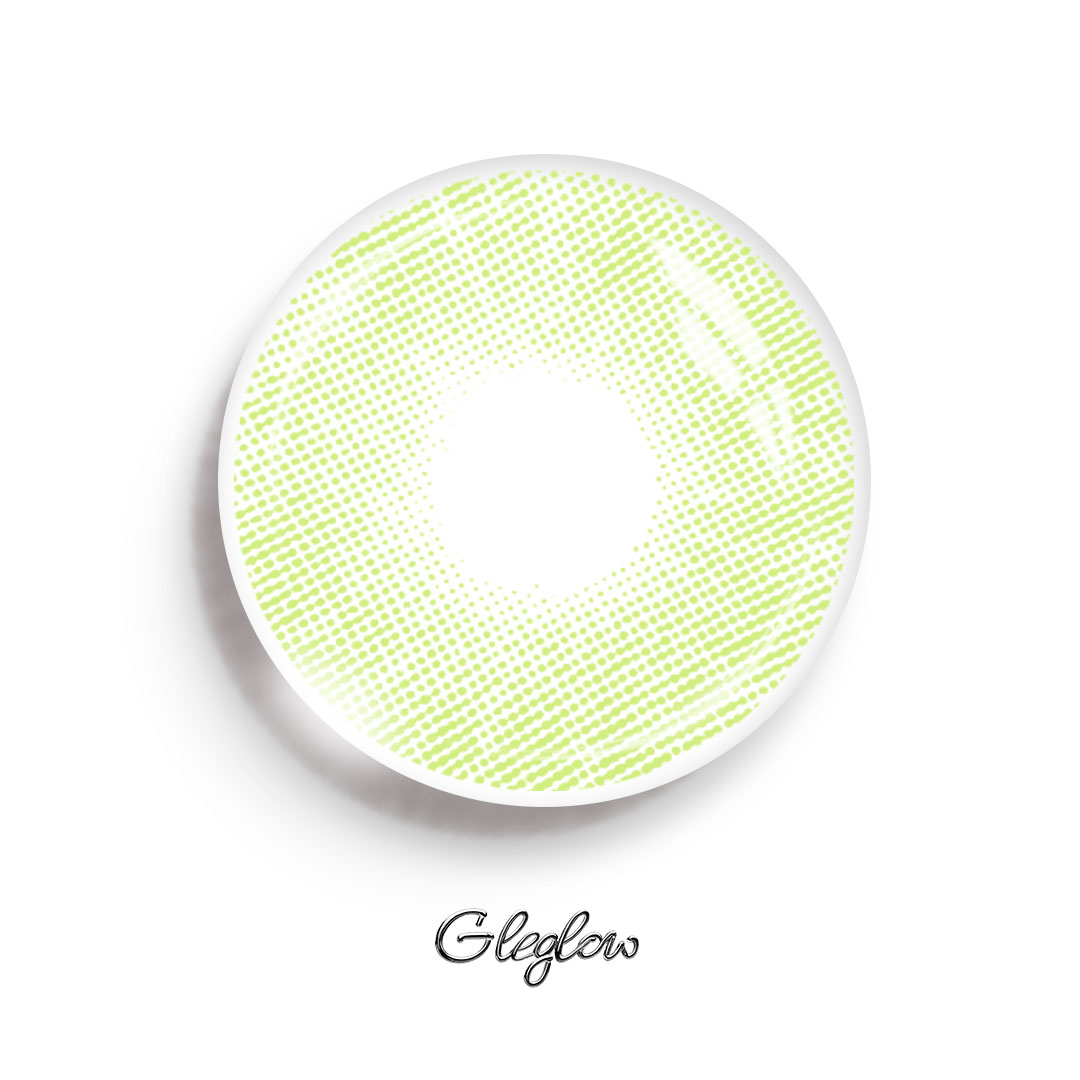 Serac Green - 1 Year, 2 lenses Colored Contacts - Gleglow