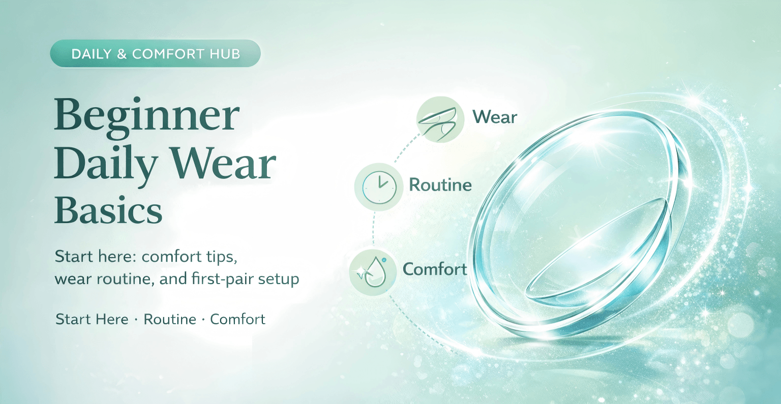 Beginner & Daily Wear Colored Contacts Guide | GleGlow