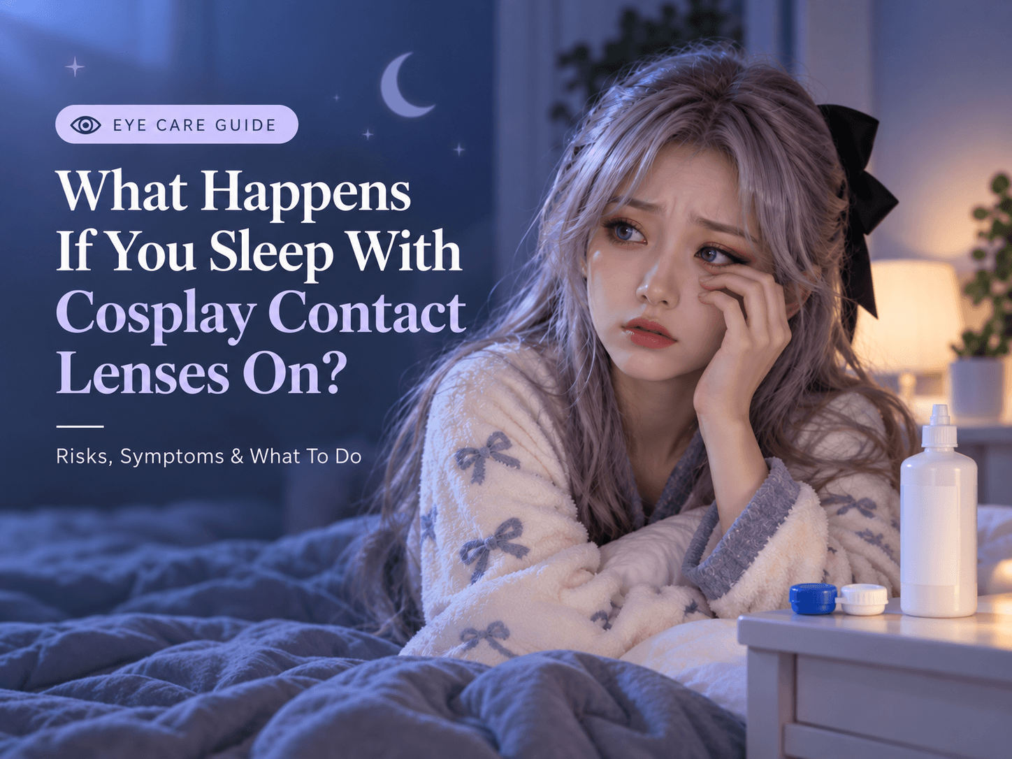 What Happens If You Sleep With Cosplay Contact Lenses On?
