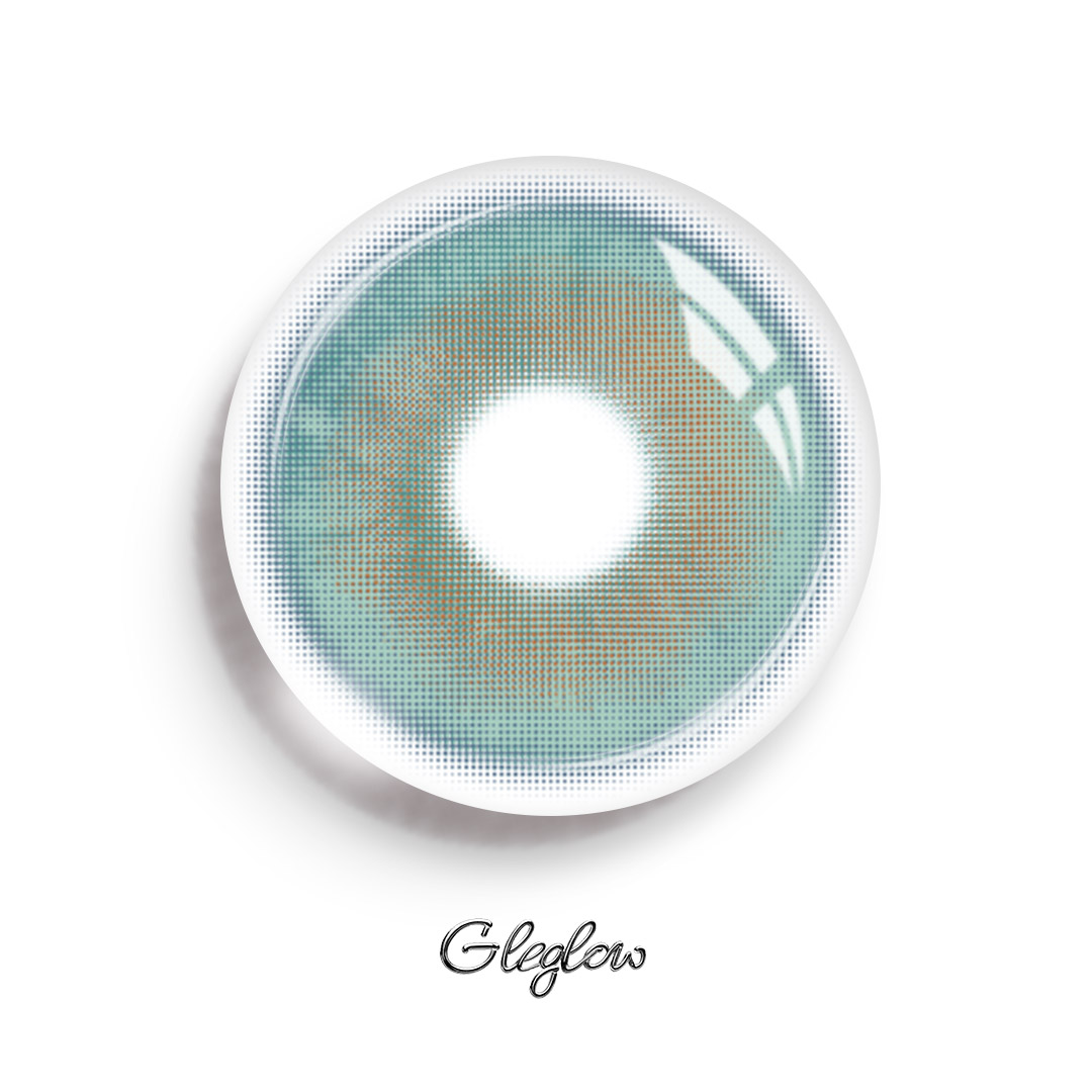 Plush Blue - monthly, 2 lenses Colored Contacts - Gleglow