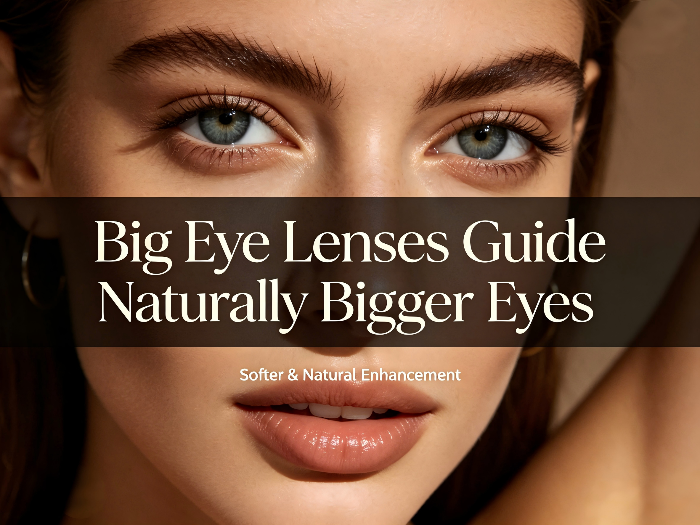 Big Eye Contact Lenses Guide: How to Make Eyes Look Bigger Naturally