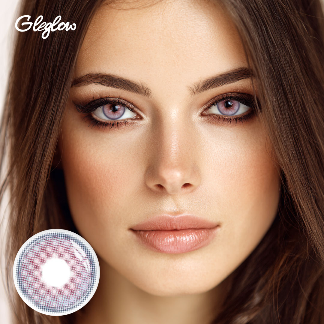 Juicy Blush Purple - 1 Year, 2 lenses