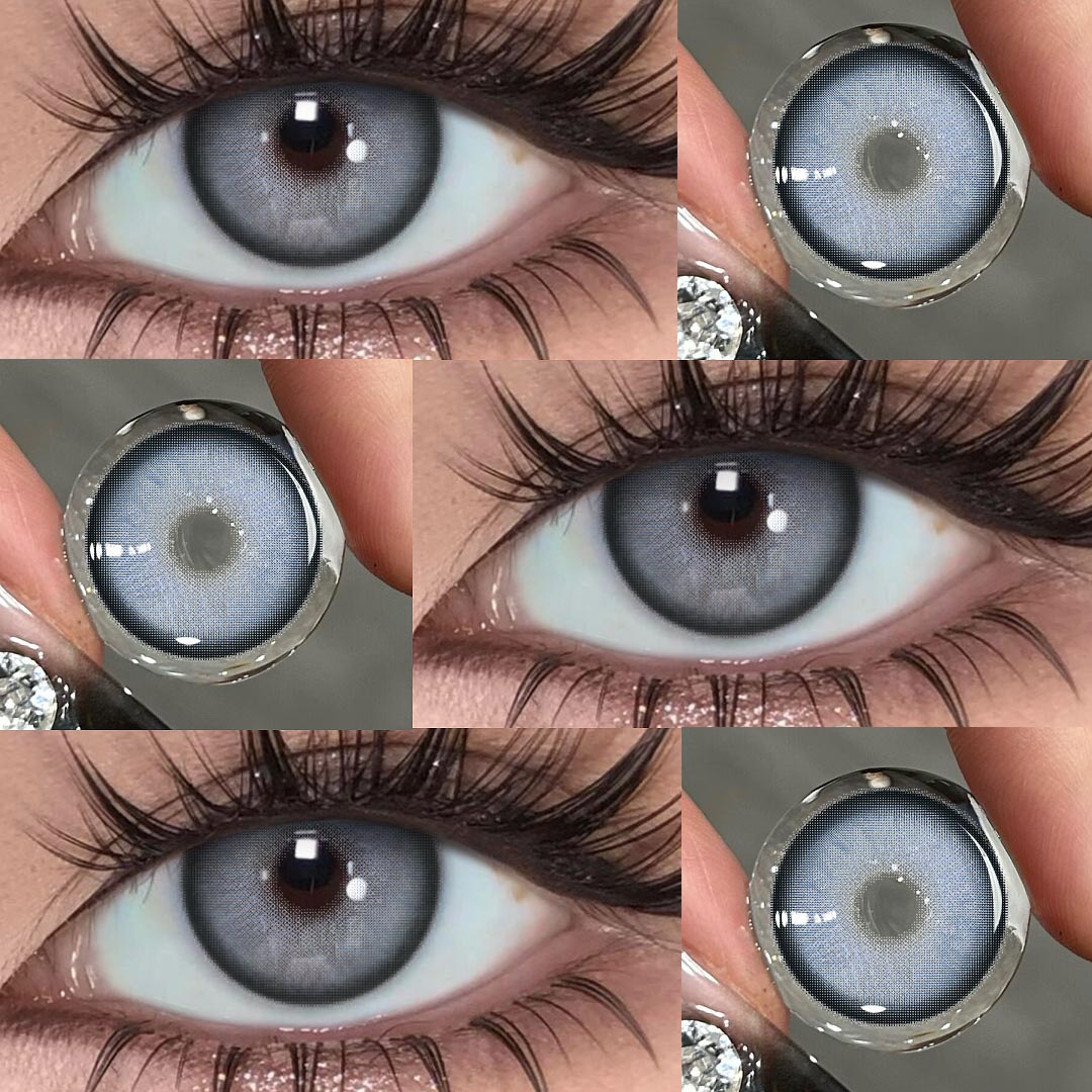 Fairy Blue - 1 Year, 2 lenses Colored Contacts - Gleglow