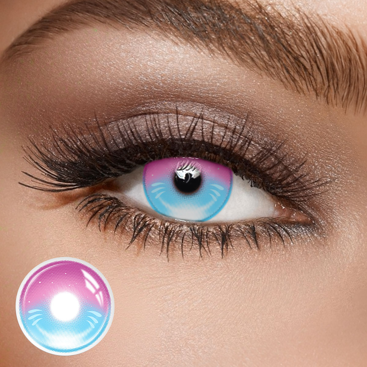 March 7th Blue -Pink - 1 Year, 2 lenses