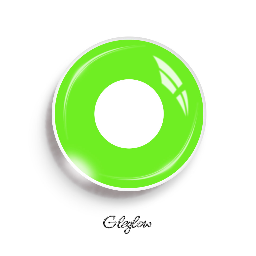 Blank Green - monthly, 2 lenses Colored Contacts - Gleglow