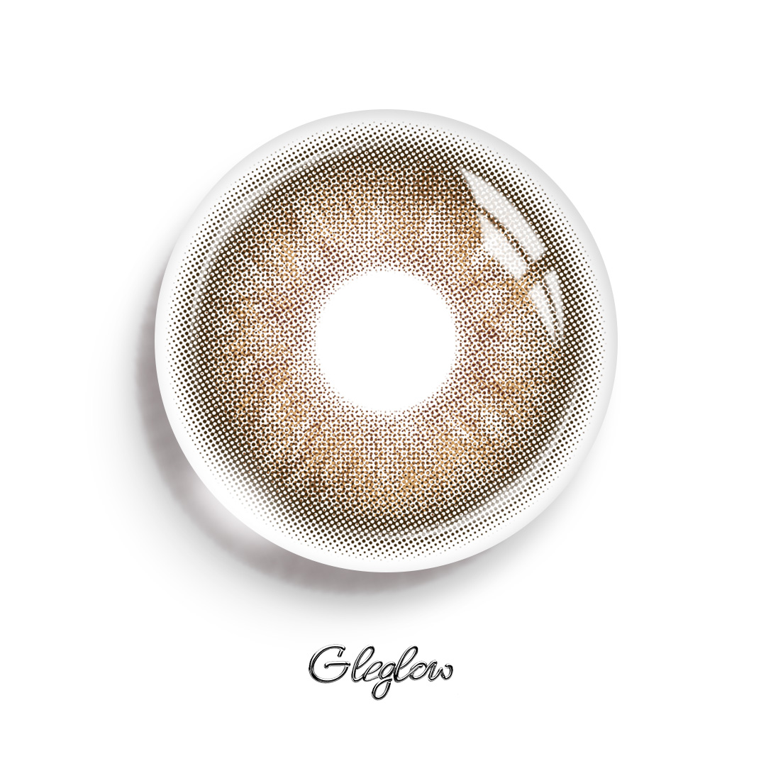 Dolly Brown - 1 Year, 2 lenses Colored Contacts - Gleglow