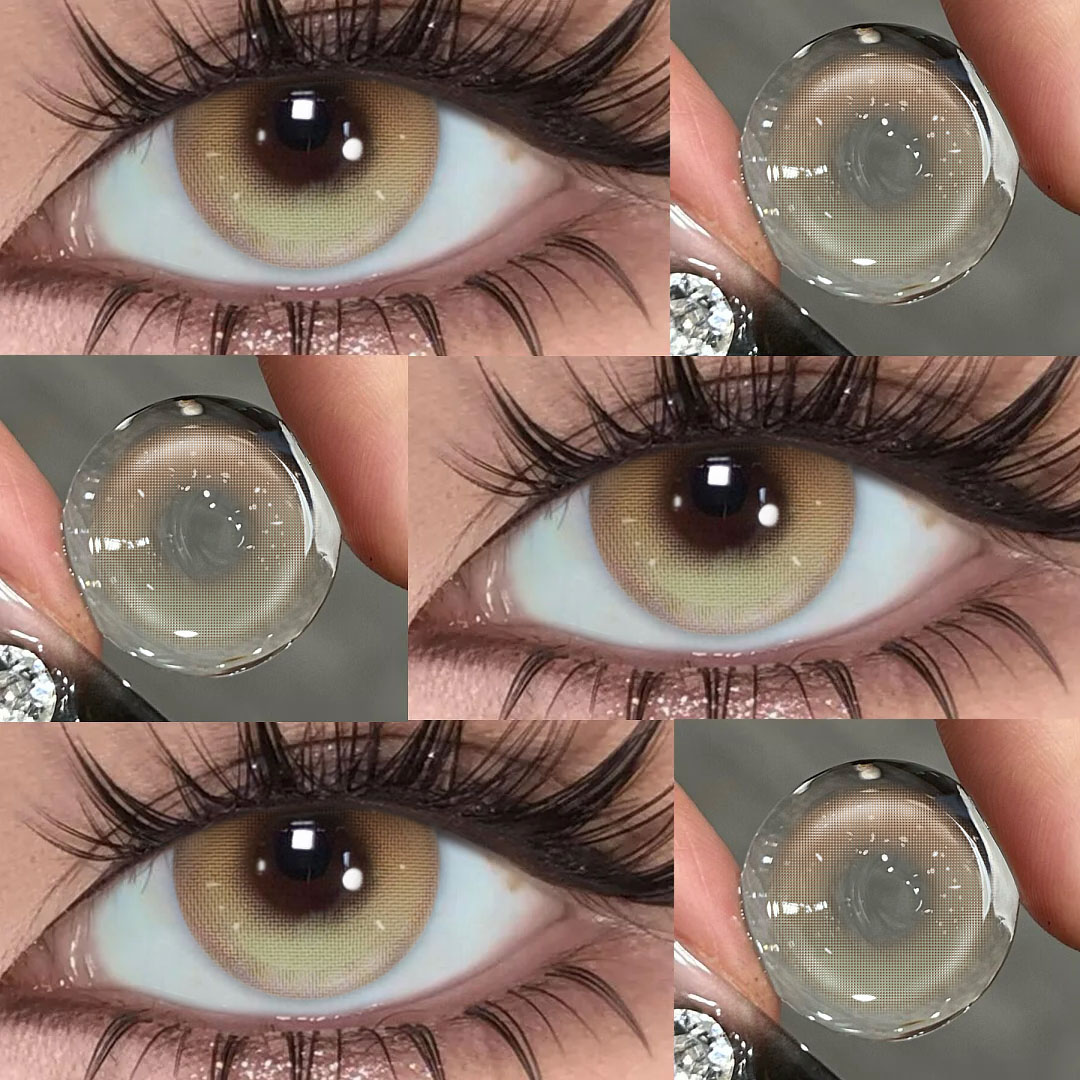 Zerra Brown - 1 Year, 2 lenses Colored Contacts - Gleglow