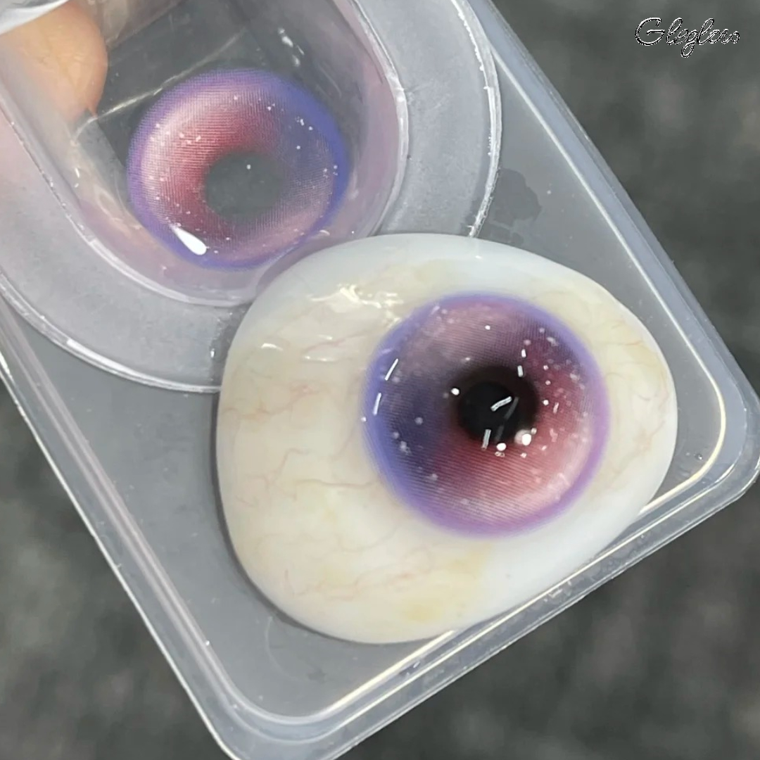 Infyne Pink - 1 Year, 2 lenses Colored Contacts - Gleglow