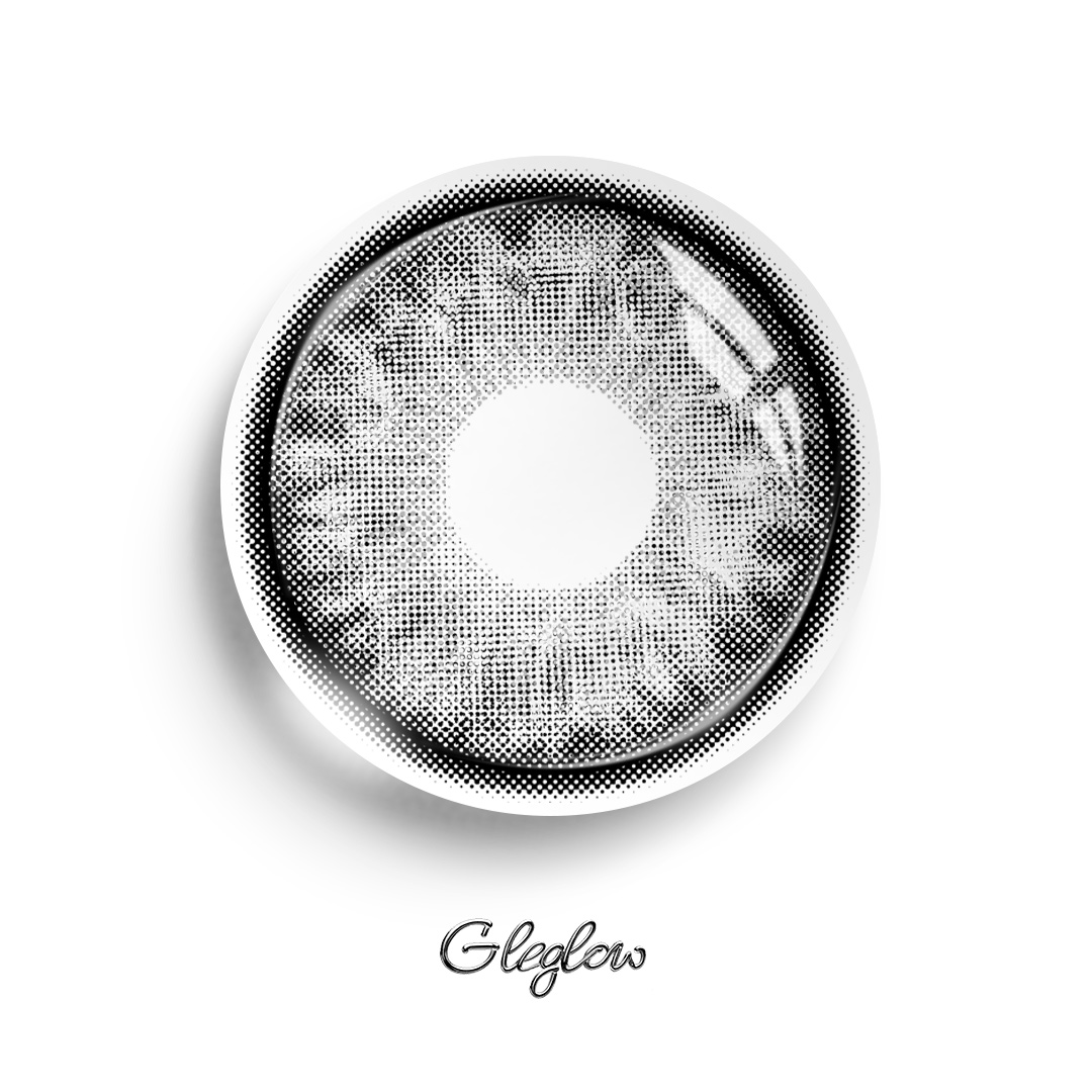 Elypse Grey - 1 Year, 2 lenses Colored Contacts - Gleglow