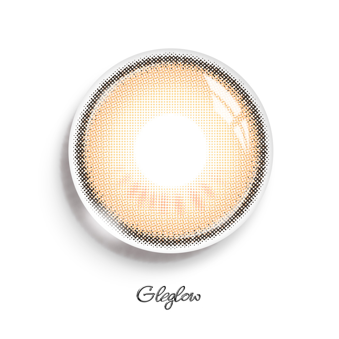 Golden Bloom - 1 Day, 2 lenses Colored Contacts - Gleglow