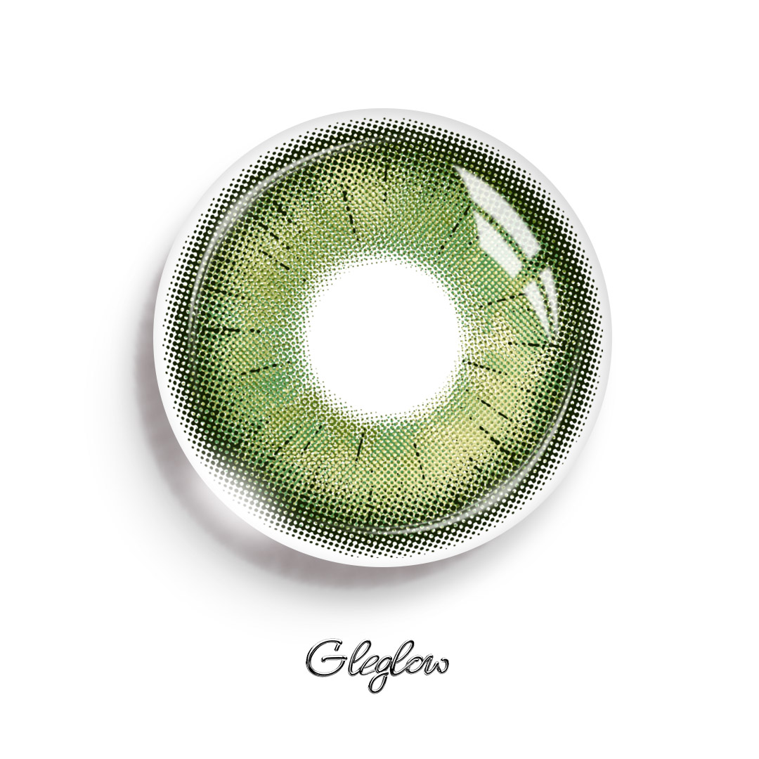 Verna Green - 1 Year, 2 lenses Colored Contacts - Gleglow
