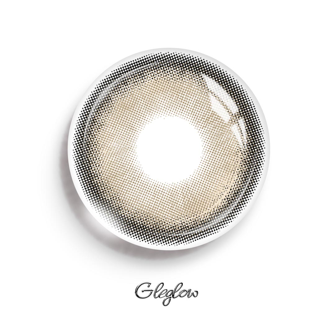Glema Chocolate - 1 Year, 2 lenses Colored Contacts - Gleglow