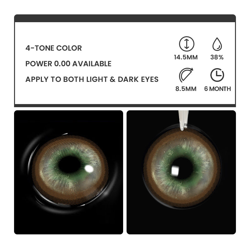 Dream Light Green - 6-month, 2 lenses