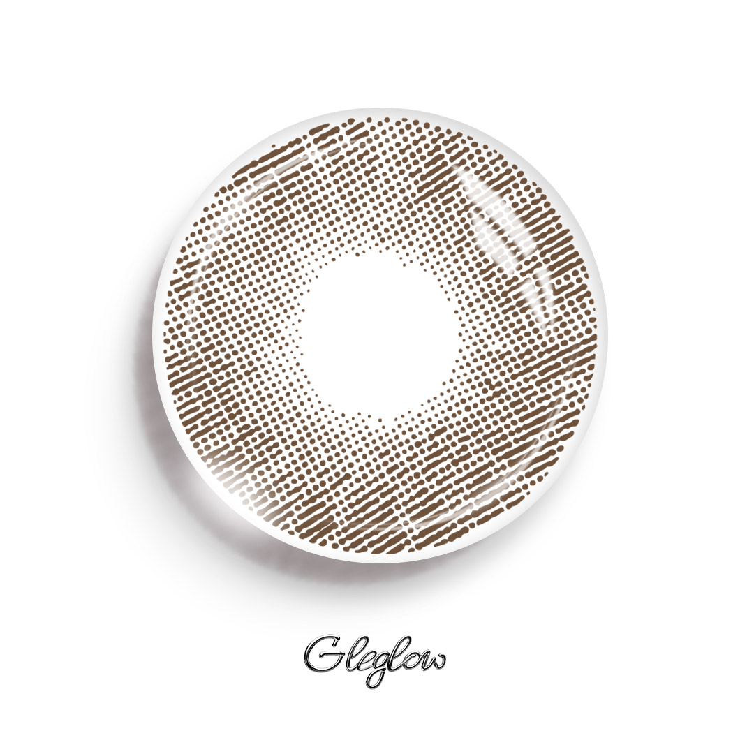 Serac Chocolate - 1 Year, 2 lenses Colored Contacts - Gleglow