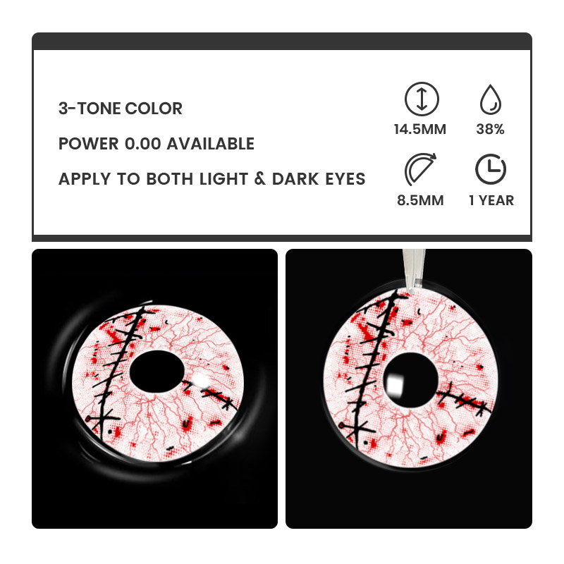 Healing White - 1 Year, 2 lenses