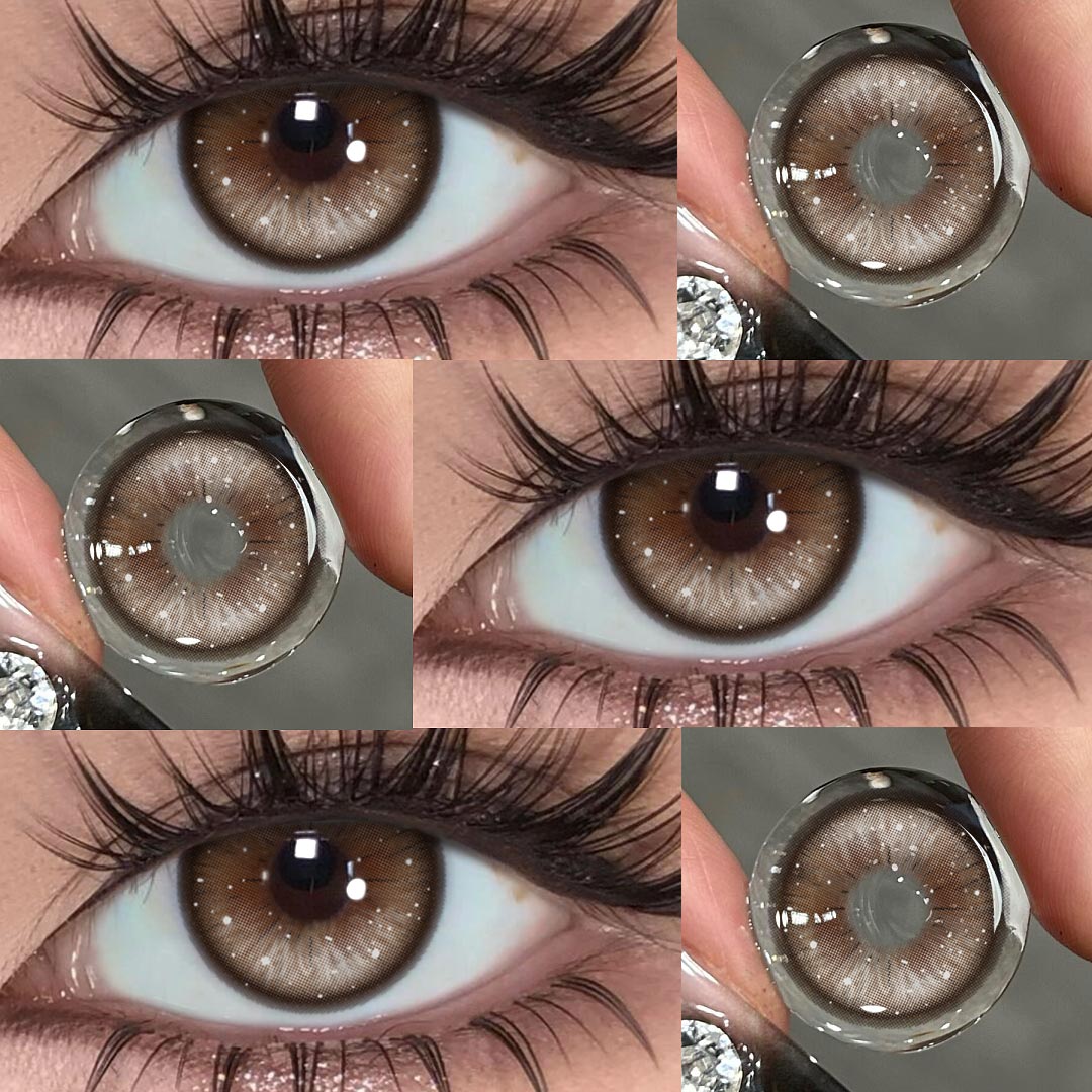 Orren Brown - 1 Year, 2 lenses Colored Contacts - Gleglow