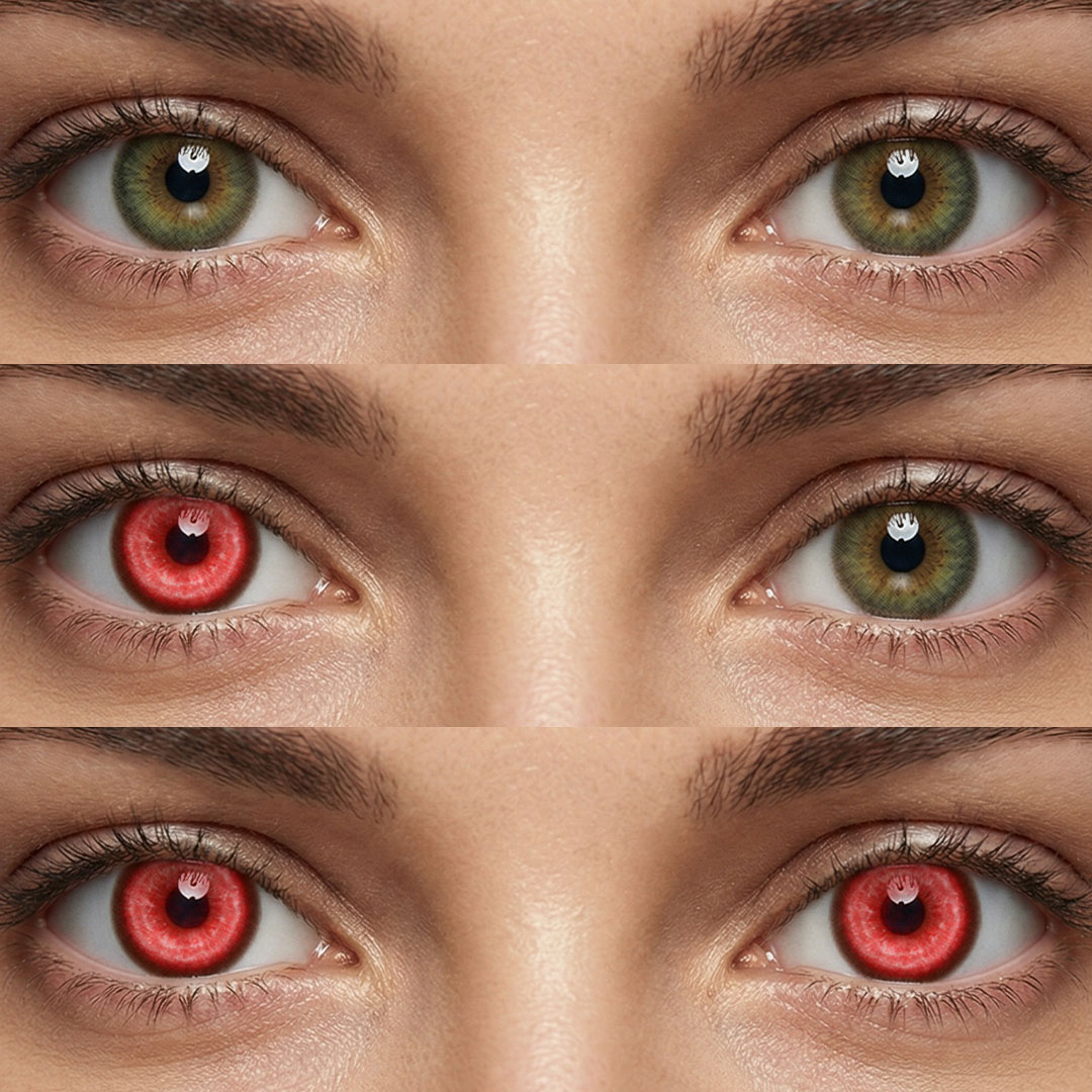 Selene Red - 1 Day, 2 lenses