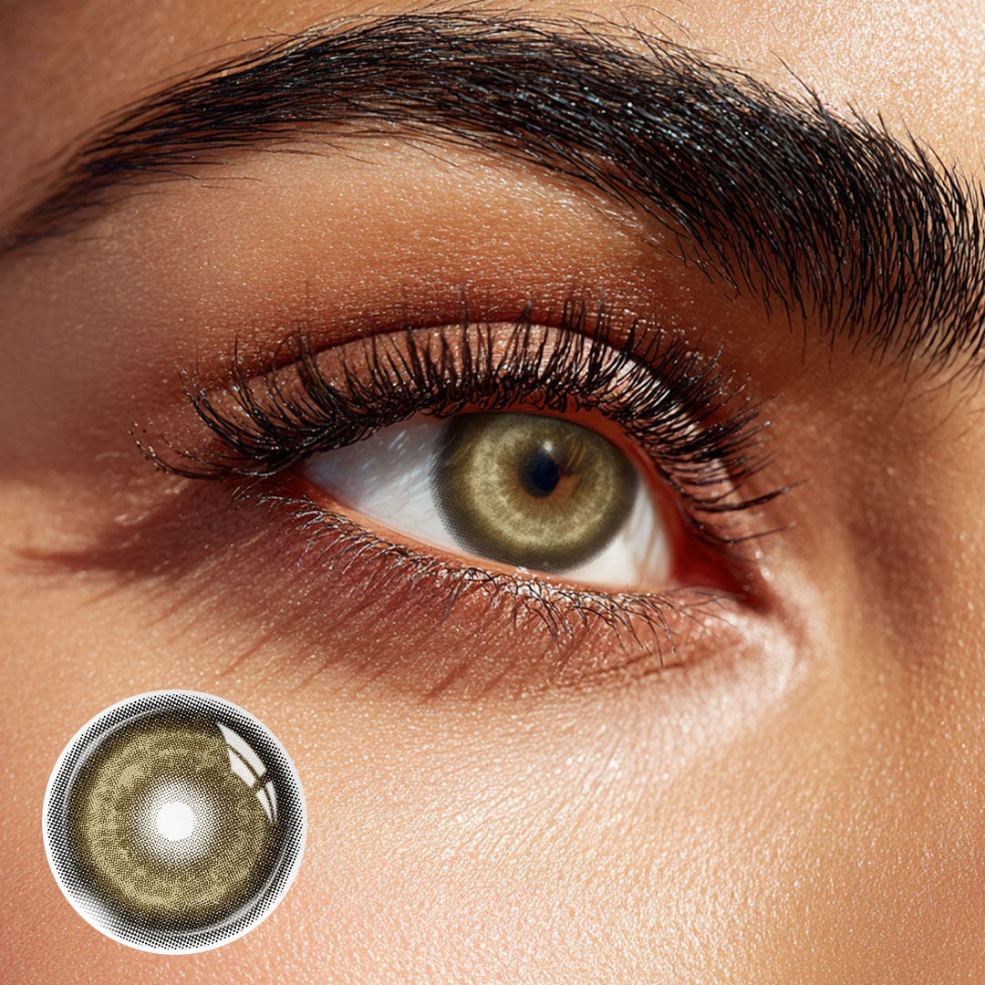 Selene Brown - 1 Day, 2 lenses Colored Contacts - Gleglow